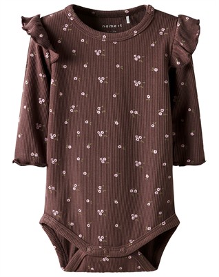 NBFSoho LS Bodystocking - Peppercorn